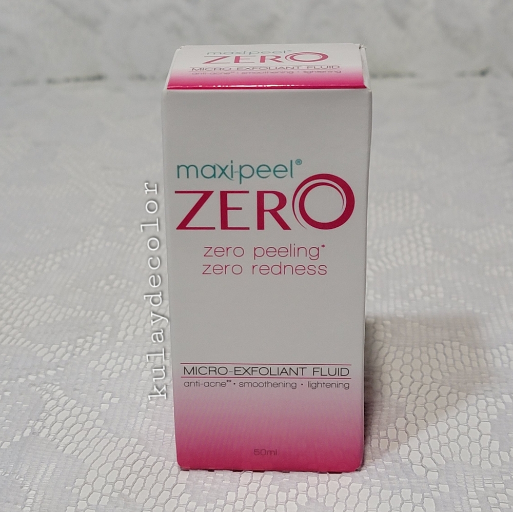 Maxi-Peel ZERO Micro Exfoliant Fluid Zero Peeling Zero Redness AHA Exp 04/27 New